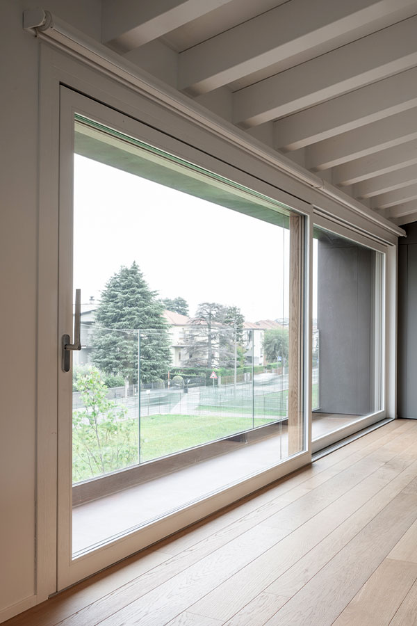 produzione serramenti rovere su misura